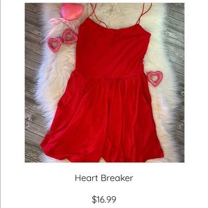 Romper red